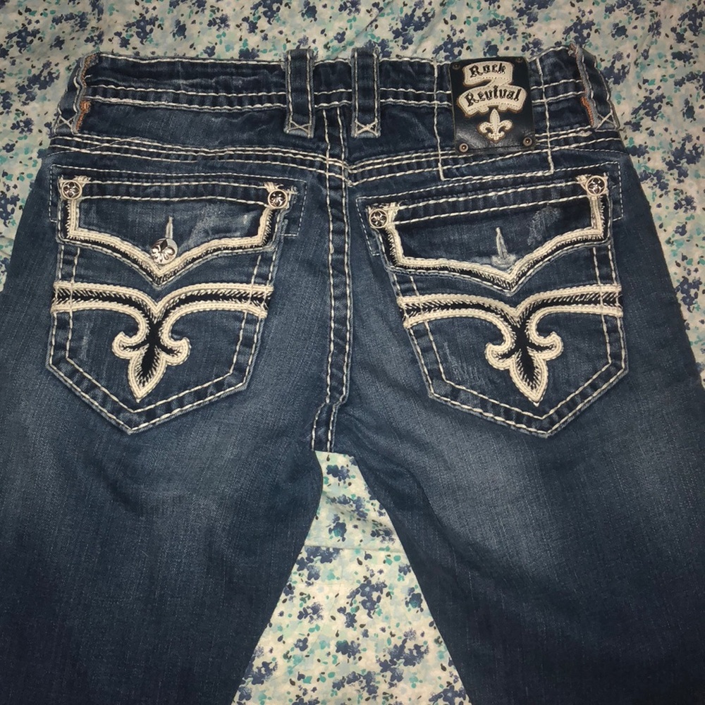 Mens Rock Revival Eldon Straight
